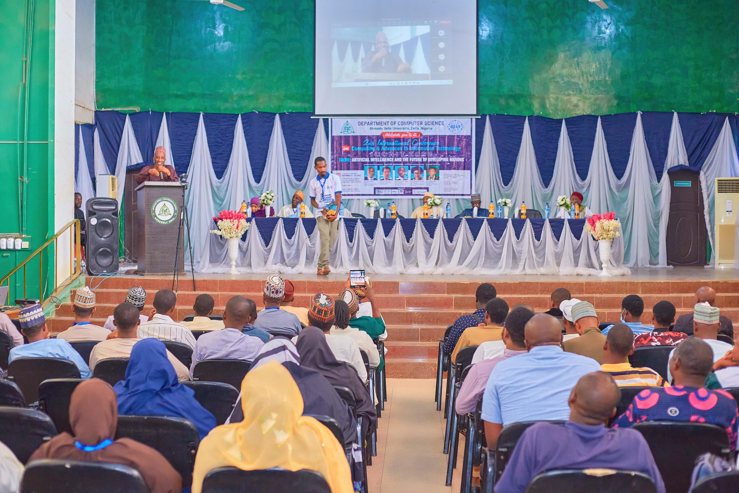 Plenary session with local scholars at ABU